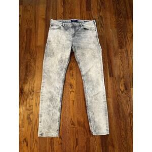 Scotch & Soda Jeans Mens Size 33x32 Skim Denim Light Wash Straight